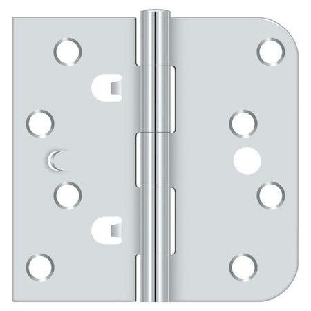Deltana Bright Chrome Square Hinge DE44058TT26
