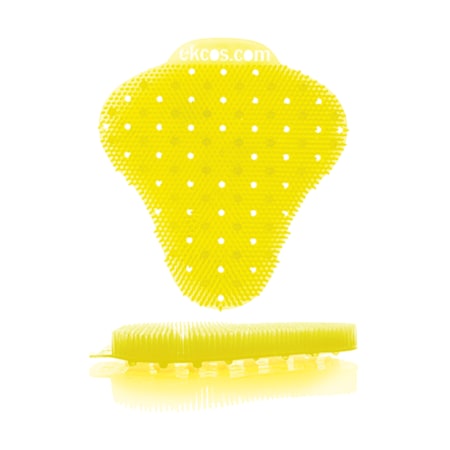 Ekcos Innovations Ekcoscreen AntiSplash Urinal Screen Yellow/No Fragrance, PK12 EKS-5Y-12