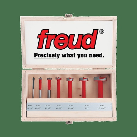 Freud Forstner Bit Set to 1-3/8" dia., 7 pcs FC-107