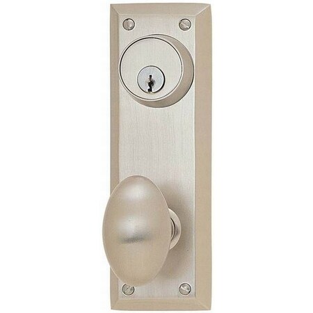 Emtek Satin Nickel Sideplate 8080EUS15 8080EUS15