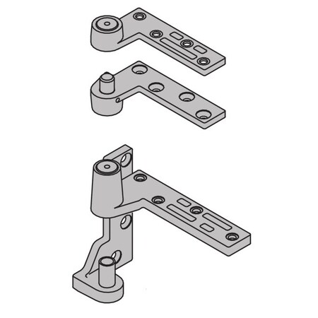 IVES Satin Chrome Pivot 7215SET26DRH PIVOT.620.US26D