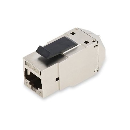 Belden REVConnect CAT6+ Shielded Jack, Metal, Single Pack RV6MJKSME-S1