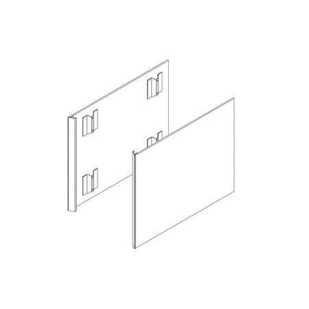 Robern Cart Side Kit Pair, H30, D18, Beach VM2SKH4D18-22