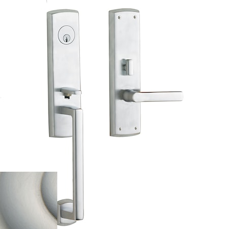 Baldwin Soho Lifetime Satin Nickel Handlesets Lifetime Satin Nickel M516.056