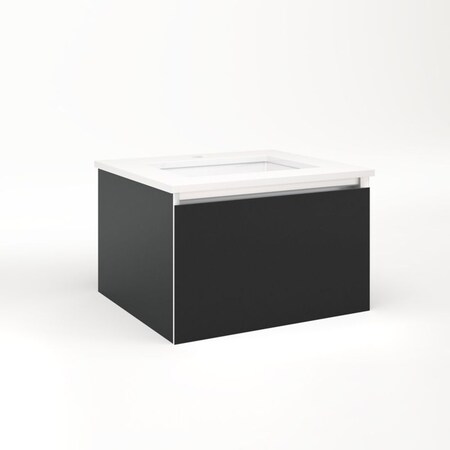 Robern Cartesian, 24X15X21, Mat Blk, Plumb VM24H2D21P28N