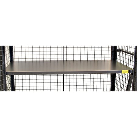 Valley Craft Metal Shelf, for Security Cart, 60x30 F89714A4