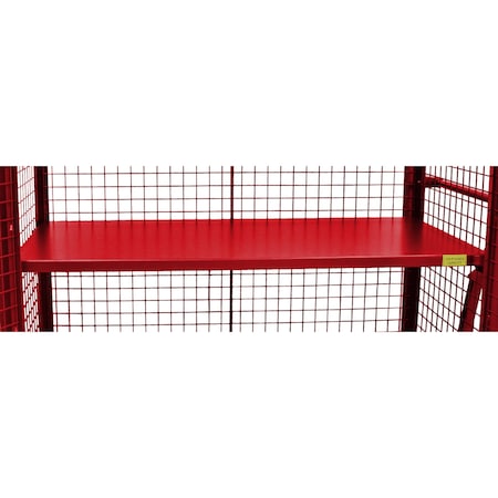 Valley Craft Metal Shelf, for Security Cart, 48x24 F89718A3