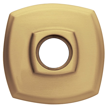 Baldwin Passage Pair Rosettes Vintage Brass 5058.033