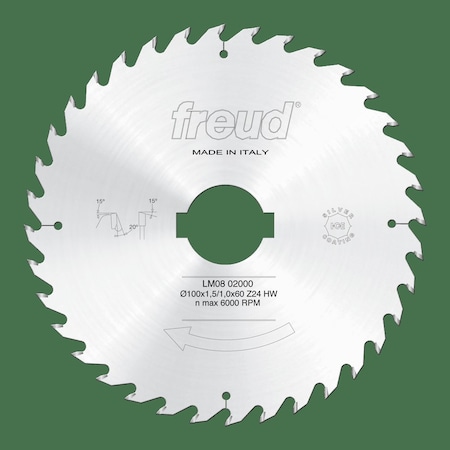 Freud Full KerfGang Rip Blade, 180mm x 24T LM0802