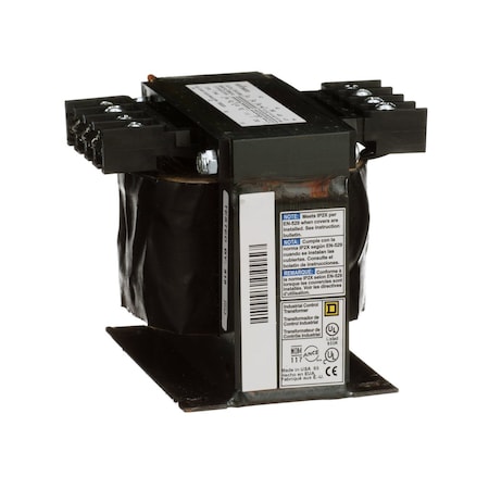 Square D Control Transformer, 300 VA, Not Rated, 115/230V AC, 380/400/415V 9070T300D33