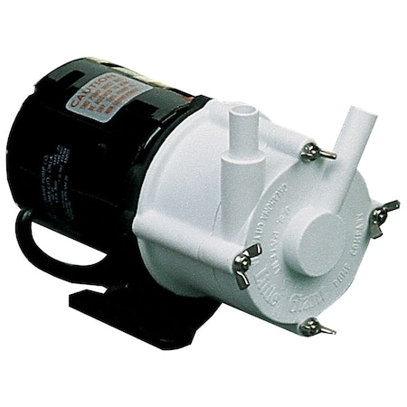 Little Giant Pump Magnetic Pump Head, GF PP, 1/70hp, 1/2in 589012