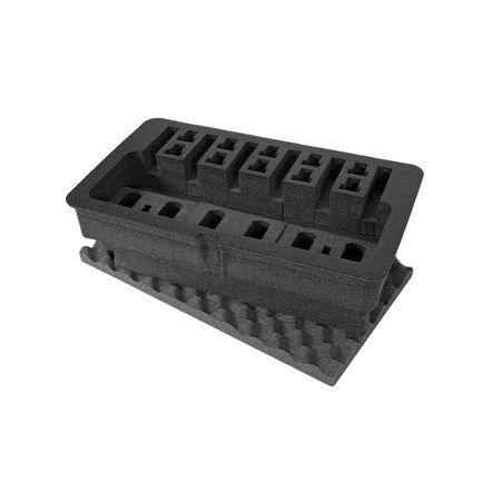 Nanuk Cases Customized Foam Insert for 6Up, 935-FOAM_6UP 935-FOAM_6UP
