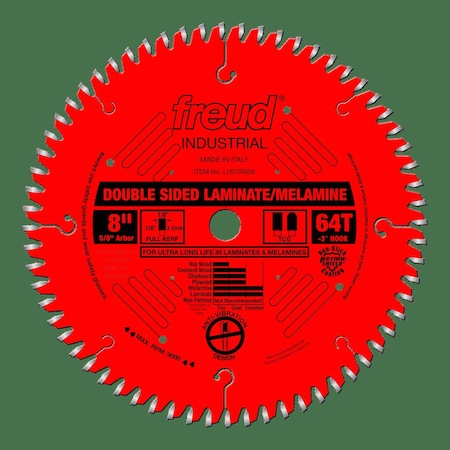 Freud Double Sided Laminate/Melamine Blade, 8 LU97R008