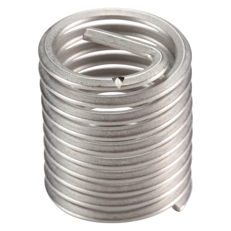 Stanley Engineered Fastening Tanged Helical Insert, Free-Running, M16-2.00 Thrd Sz, 18-8 Stainless Steel, 6 PK R1084-16