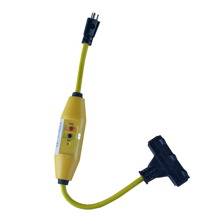 Ericson GFCI PORTABLE, 15A AUTO, 25FT INLINE W/ G103-25B
