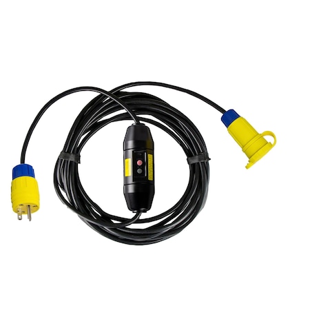 Ericson GFCI PORTABLE, 20A MANUAL, 10FT INLINE W G104-10W