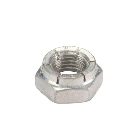 Flexloc Flexible Top Lock Nut, 3/8"-24, Steel, Not Graded, Cadmium Plated, 9/32 in Ht, 100 PK 217461-PG