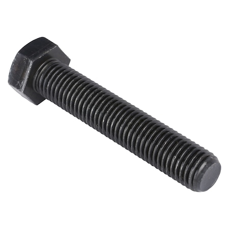 Zoro Select Grade 8, 3/4"-10 Hex Head Tap Bolt, Black Oxide Steel, 4 in L, 5 PK U04110.075.0400