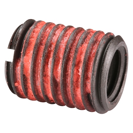 E-Z LOK Heavy Wall Self Locking Thread Insert, 5/8"-11 Int Thrd Sz, Carbon Steel, 5 PK 329-1018