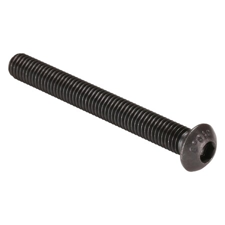 Zoro Select M8 Socket Head Cap Screw, Button, Black Oxide Steel, 70 mm Length, 400 PK L07150.080.0070
