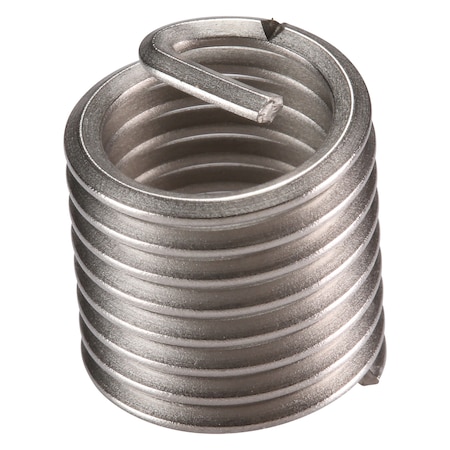 Stanley Engineered Fastening Tanged Helical Insert, Free-Running, M12-1.75 Thrd Sz, 18-8 Stainless Steel, 6 PK R1084-12