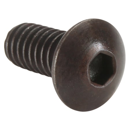 Kerr Lakeside #8-32 Socket Head Cap Screw, Button, Black Oxide Alloy Steel, 3/8 in Length, 100 PK 8C37KBC