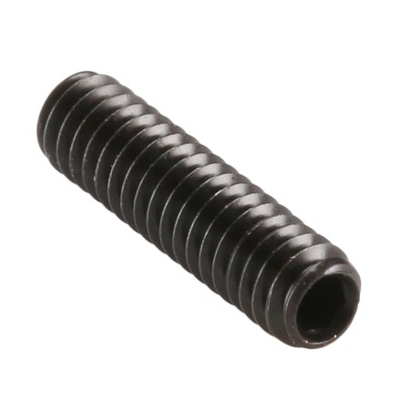 Set Screw & Manufacturing No 5-40 X 1/2 Cup Point Alloy Hex Socket Set Screw, Black Oxide, PK2500 H12400500CPX-2500
