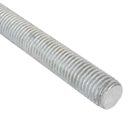 Zoro Select Fully Threaded Rod, 3/4"-10, 6 ft, Steel, Grade A, Hot Dipped Galvanized Finish U20170.075.7200