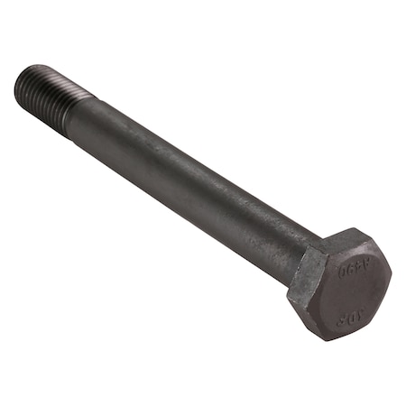 Zoro Select Grade A490, 7/8"-9 Structural Bolt, Plain Steel, 8 in L, 5 PK U04008.087.0800