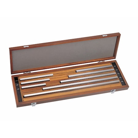 Mitutoyo Rect, In, Steel, Asme 0, 8 pcs. 516-712-26