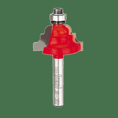 Freud Cove & Bead Router Bit - 1-5/32 Inch Diameter With 1/4 Inch Shank