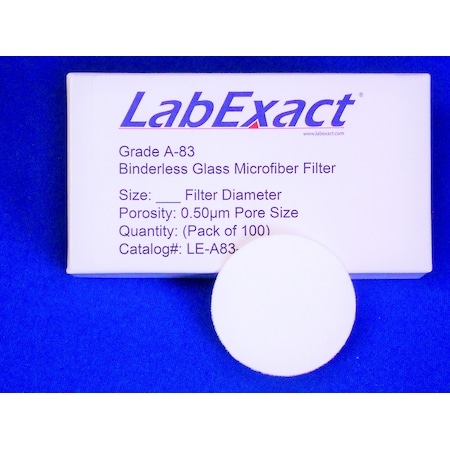 LABEXACT Nano-ScaleGlass Fiber Filter, 3.2cm, PK100 LEA83-3200