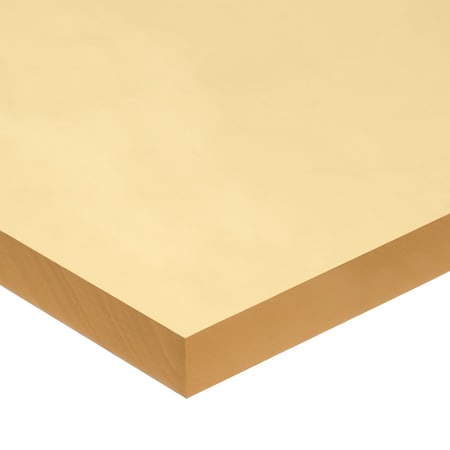 Zoro Select Polyurethane Rubber Sheet No Adhesive, 60A, 1/8"T x 12"W x 12"L BULK-RS-P60-24