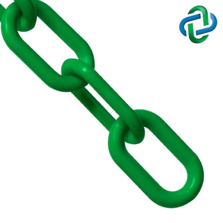 Mr. Chain Green Plastic Chain 4"(#12,102 mm)x25 40004-25