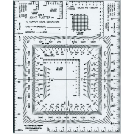 Westcott Scales, UTM Joint Plotter GR-4