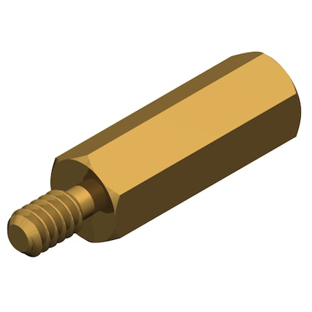 Lyn-Tron HX M/F Standoff - 6mm OD x M4.0 x 0.7 Thread x 10mm Body Length BR5174-10.0-00