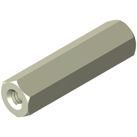 Lyn-Tron SST 18-8 Hex Female Standoff 1/4" OD x 9.0" Long x 6-32 Thread SS6951-0632-9.000-00