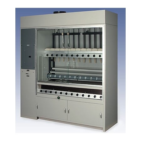 Labconco Combo Hooded Kjeldahl Apparatus, 12-Plac 2117712