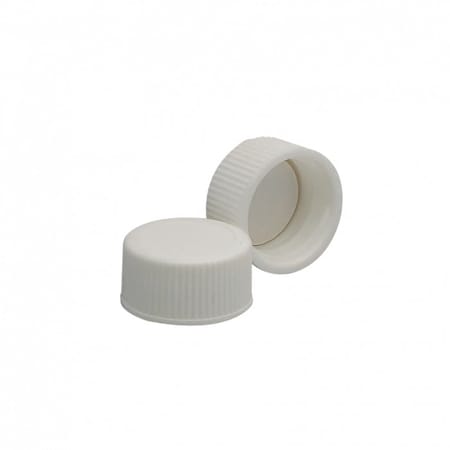 Wheaton White Pp Screw Cap, W/Ptfe Faced, PK144 239227