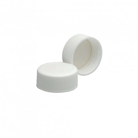 Wheaton White Pp Screw Cap, W/Ptfe Faced, PK144 239226