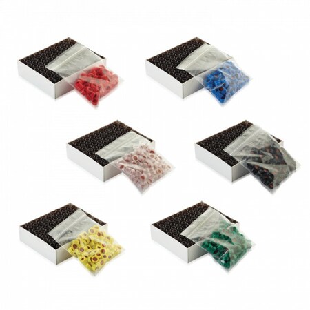 Wheaton Amber ABC vial, w/9 mm ABC screw c, PK100 W225152-0601