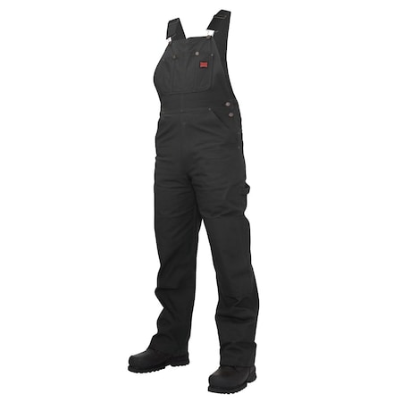 Tough Duck Unlined Bib Overall, I19811-BLACK-S i19811