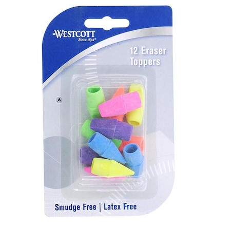Westcott Erasers, Eraser Toppers 14891