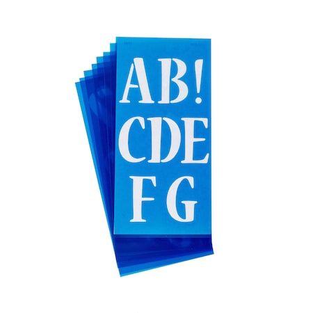 Westcott Stencils, Nueva 2" 15837