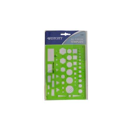 Westcott Templates, General Purpose Template T-816