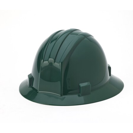 Mutual Industries Full Brim Hard Hat, Green (2Pk) M50210-39