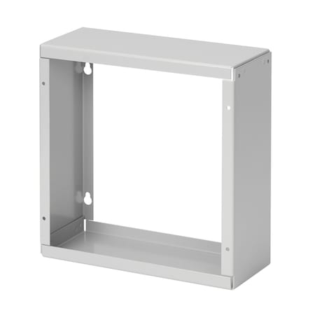 Nvent Hoffman Screw-Cover Pull Box Extender, Type 1, fits 10.00x8.00, Galvanized, St A1084SUG