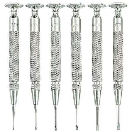 Starrett Jewellers Screw Driver Set S555Z-6