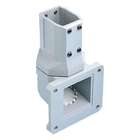 Nvent Hoffman COMPACT Series 2 Wall Joint (Vertical), fits 45x60mm, Lt Gray, Aluminu CCS2WJVLG