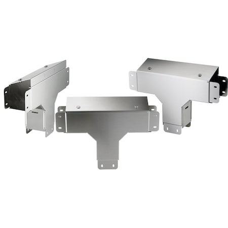 Nvent Hoffman Tee-Outside Cover Sloped, SS Type 304 90 CTS44TOCSS